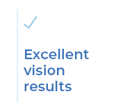 Excellent vision results