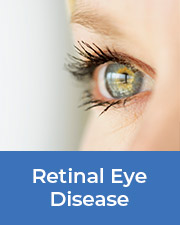 Retinal Eye Disease - Close up on an eye
